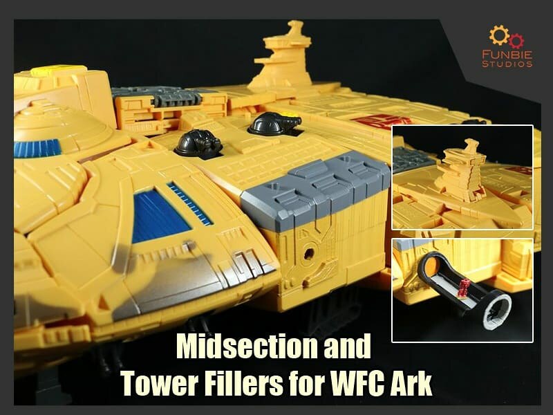 Kingdom Titan Class Autobot Ark Gap Fillers And More Upgrades From Funbie Studios  (1 of 32)